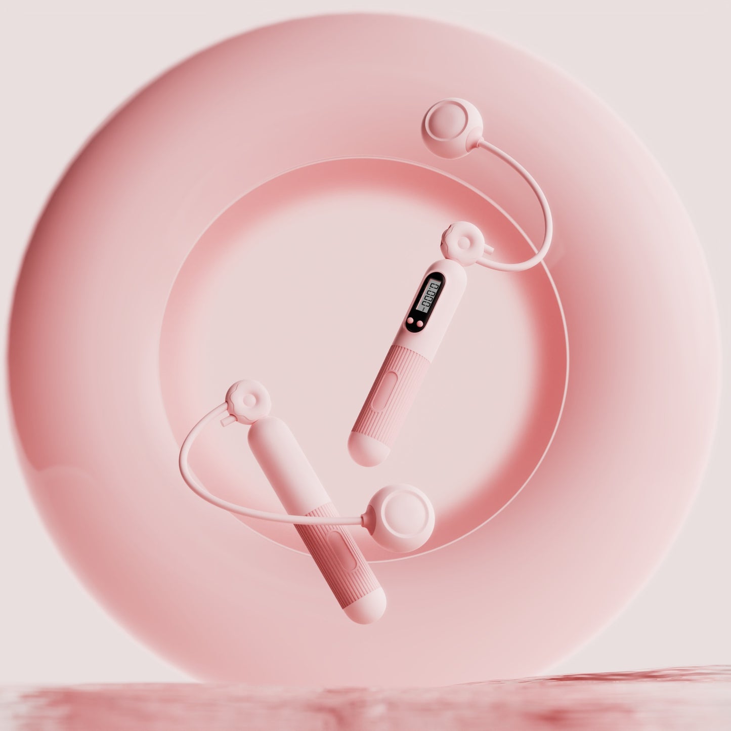 fitness skipping rope with lcd counter