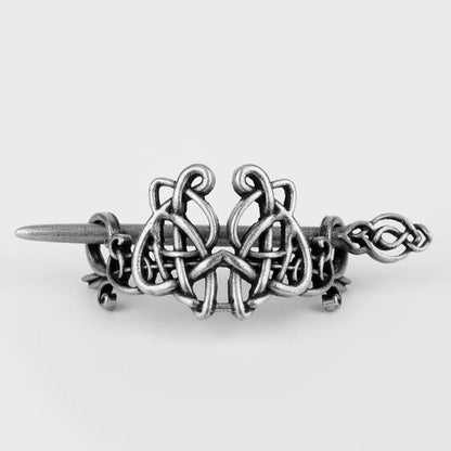 vintage viking metal hairpins nordic inspired hair accessory
