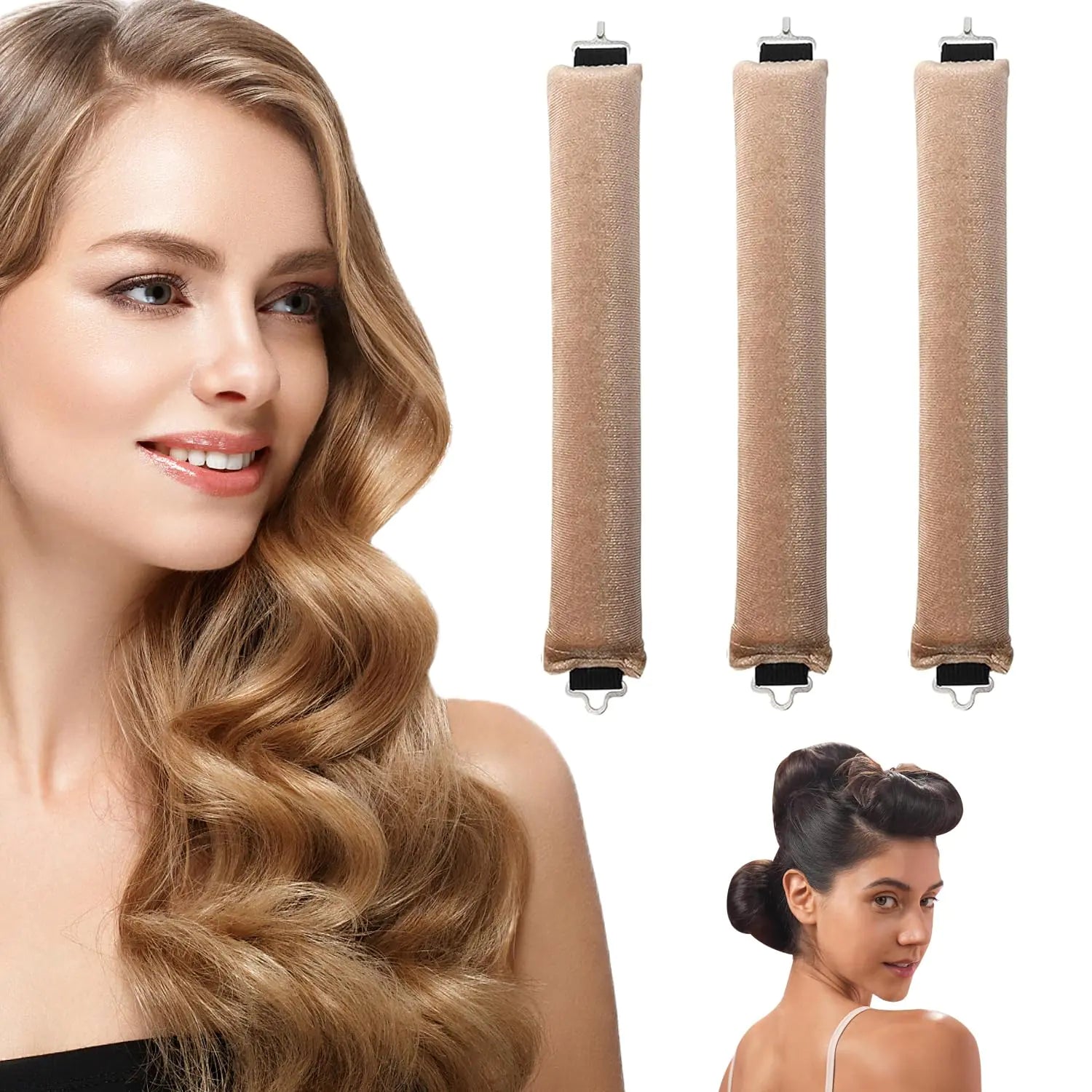 soft heatless curlers for sleeping
